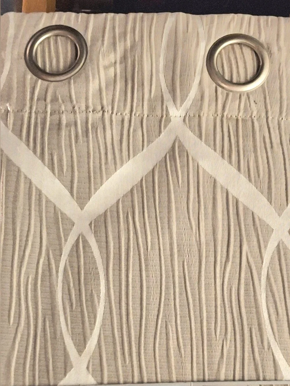4 DRAPERY PANELS